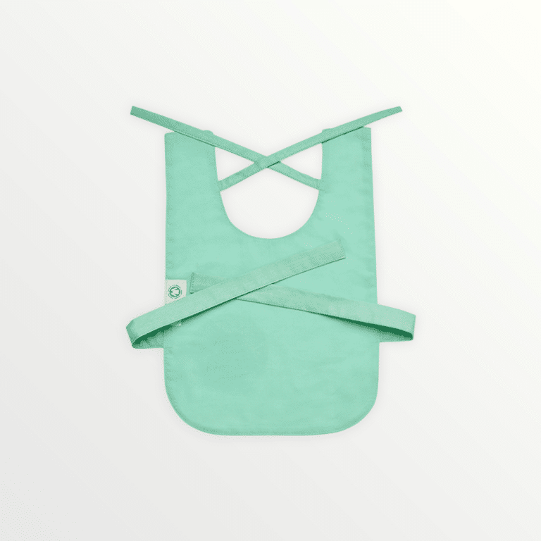 Organic cotton baby bib