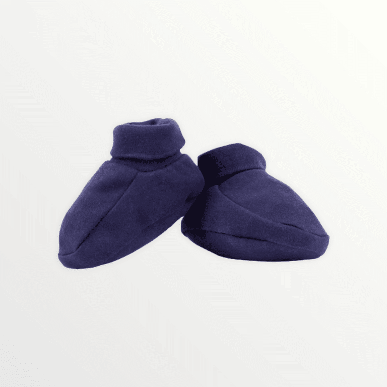 Organic cotton baby slippers