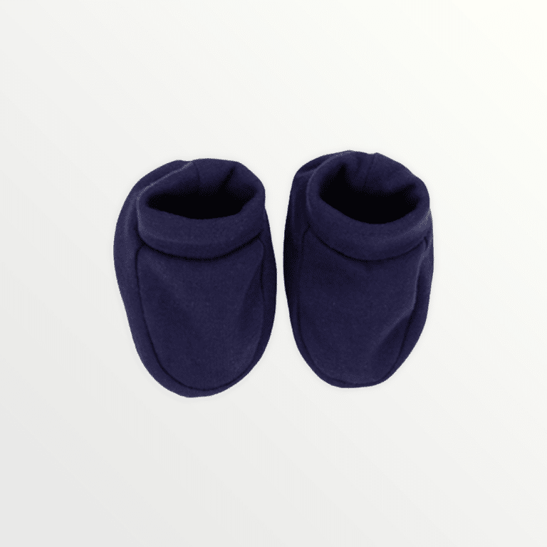 Organic cotton baby slippers