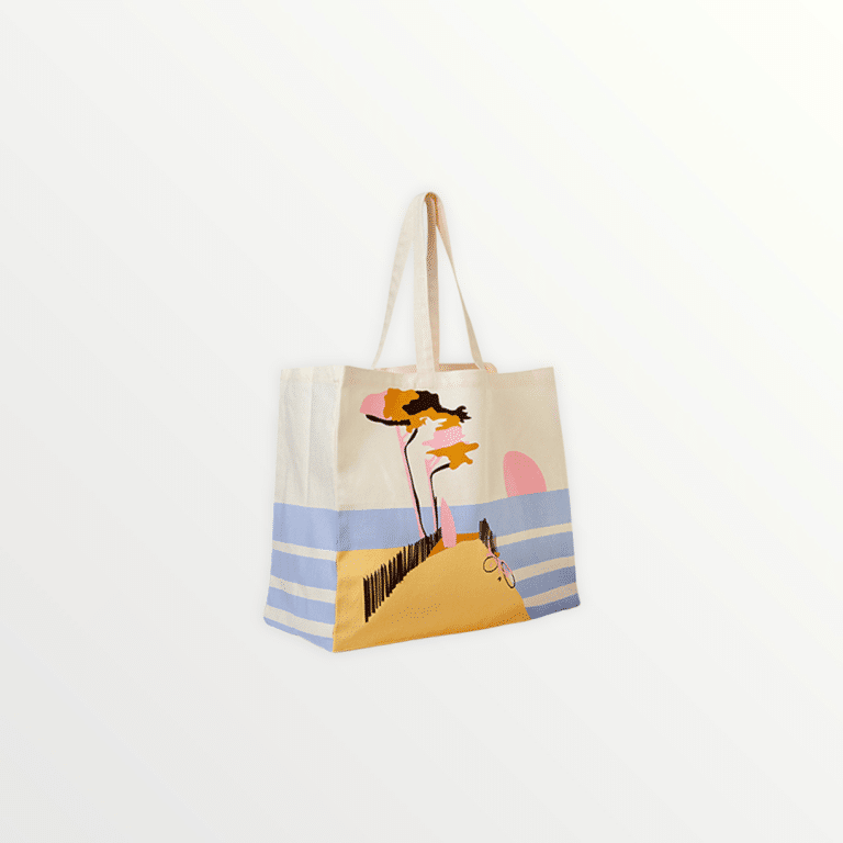 Argane bag in organic cotton