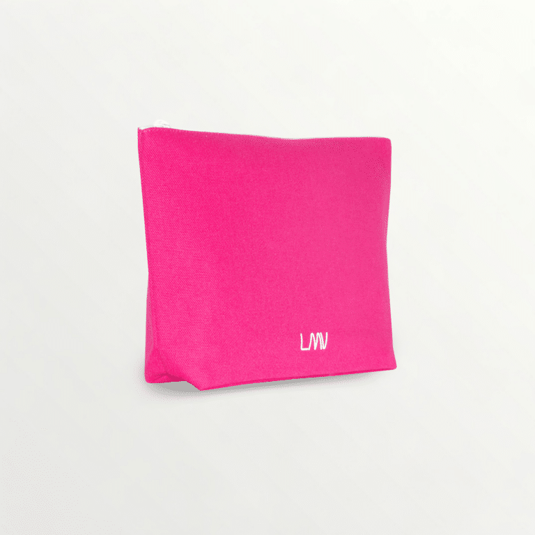 Trousse Armel rose de 3 quarts