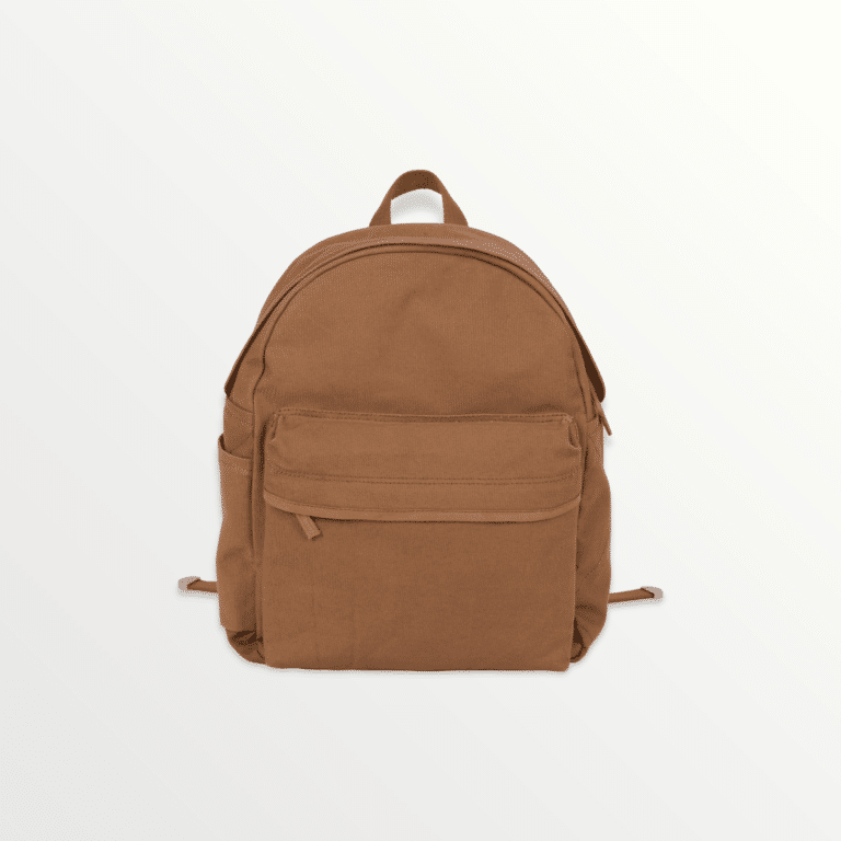 simon backpack customizable in organic cotton