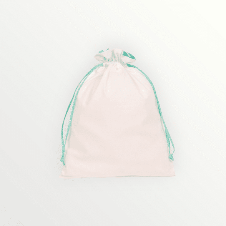 Organic cotton collar pouch