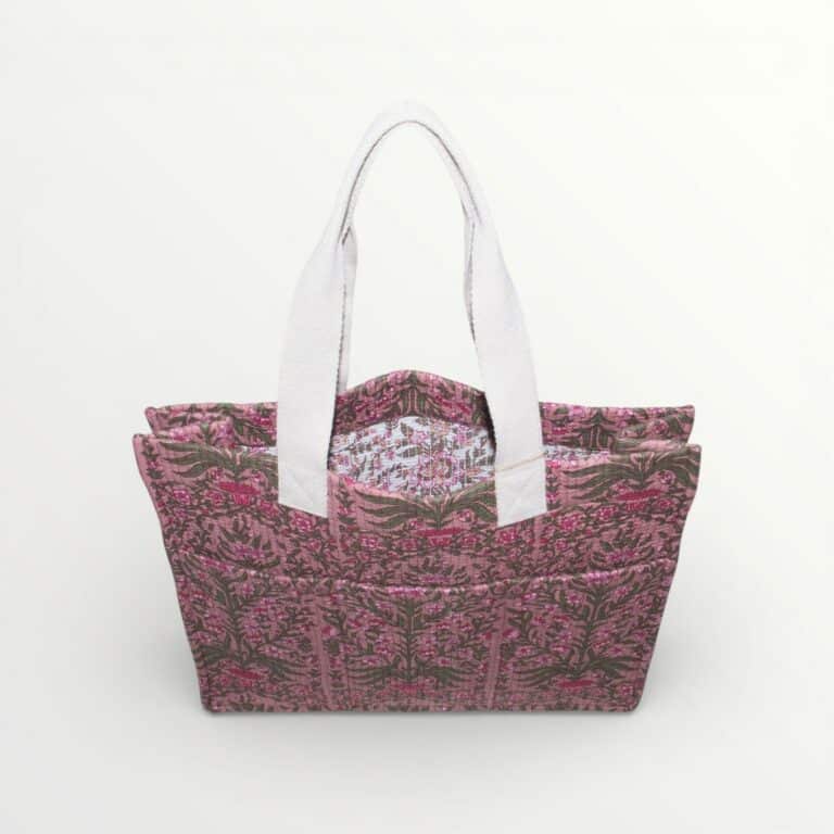 cabas matelassé_toile indienne_CAST_LMV